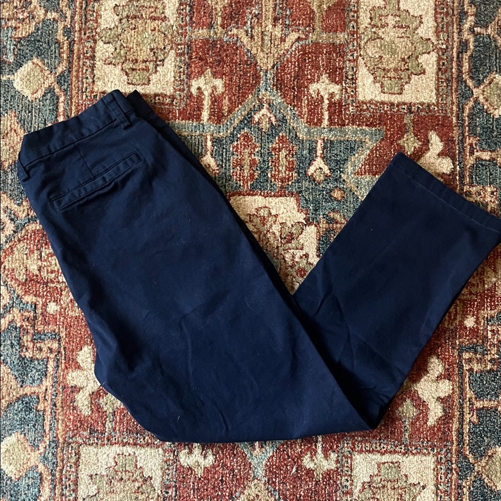 Old Navy Straight Flex Chino Navy